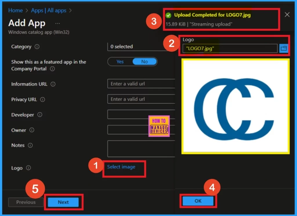 Install Cloud Compare App using Intune Enterprise App Catalog App - Fig.4