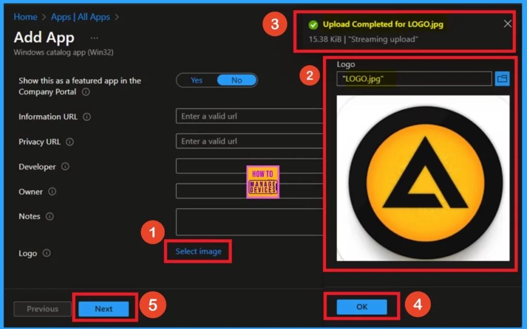 Intune Method for Installing AIMP App using Enterprise App Catalog App 5 Intune Method for Installing AIMP App using Enterprise App Catalog App - Fig.4