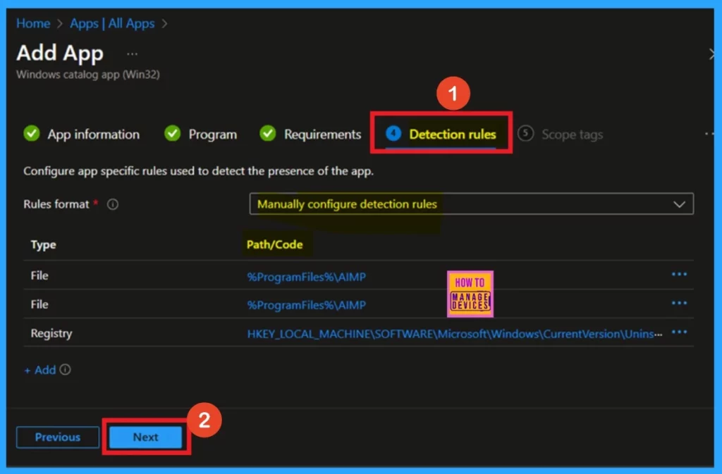 Intune Method for Installing AIMP App using Enterprise App Catalog App 8 Intune Method for Installing AIMP App using Enterprise App Catalog App - Fig.1