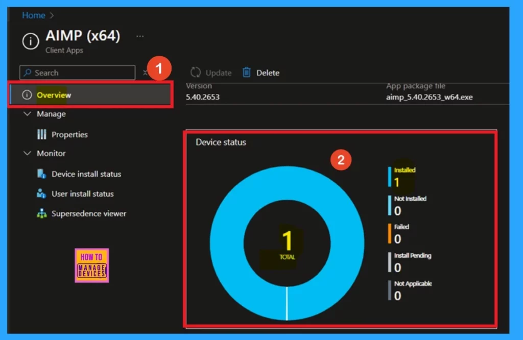 Intune Method for Installing AIMP App using Enterprise App Catalog App 12 Intune Method for Installing AIMP App using Enterprise App Catalog App - Fig.11