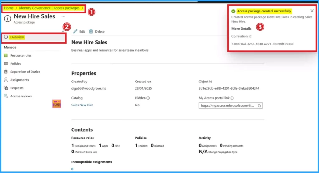 Step by Step Guide to Creating Access Packages in Microsoft Entra Face Check 10 Step by Step Guide to Creating Access Packages in Microsoft Entra Face Check - Fig.10 - Creds to MS