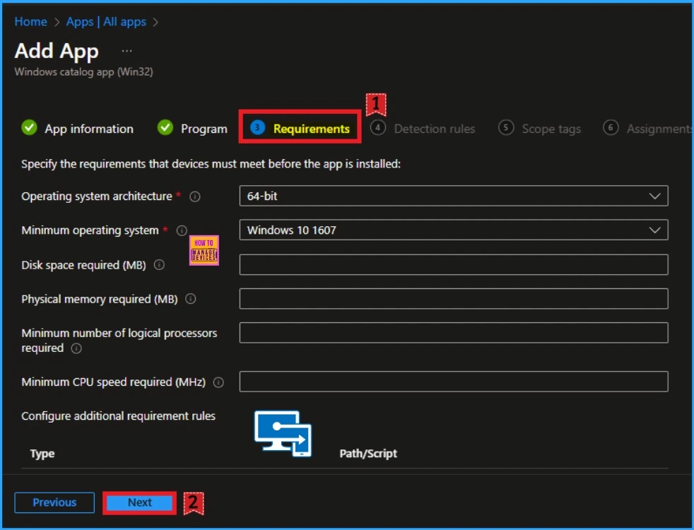 Install AVS Media Player App using Intune Enterprise App Catalog App - Fig.7
