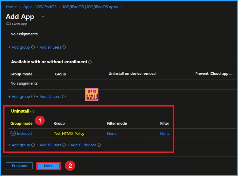 Different Methods to Block or Remove the DeepSeek App and Website from Managed Devices using Intune - Fig.5