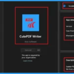 Best way to Install CutePDF Writer using Intune Application Model
