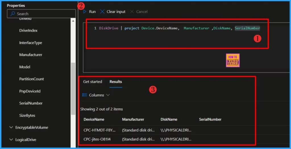 Explore Microsoft Intune Device Query for Multiple Devices using KQL. Fig.05