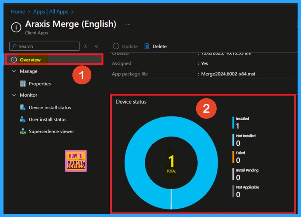 Easy way to Install Araxis Merge using Intune Application Model 12 Easy way to Install Araxis Merge using Intune Application Model - Fig.11