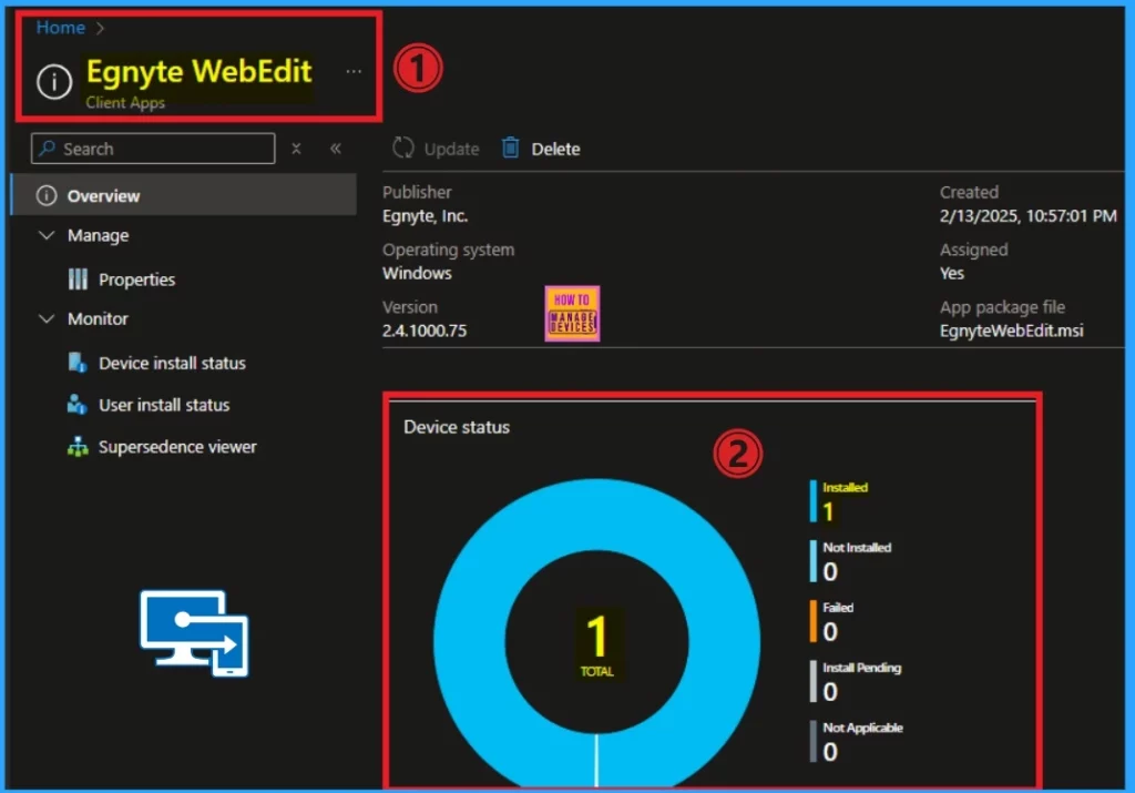 Deploy Egnyte WebEdit App using Intune App Model 13 Deploy Egnyte WebEdit App using Intune App Model - Fig.12