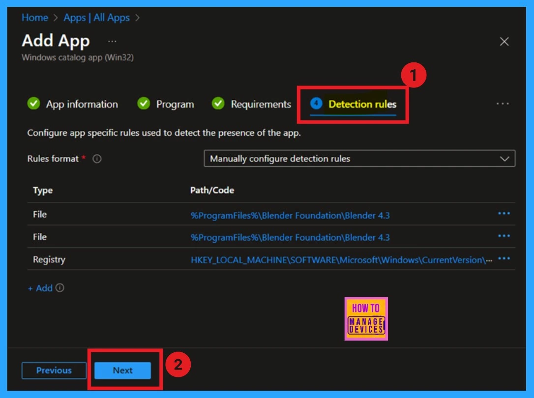 Deploy Blender Application using Intune App Model 8 EDeploy Blender Application using Intune App Model - Fig.7