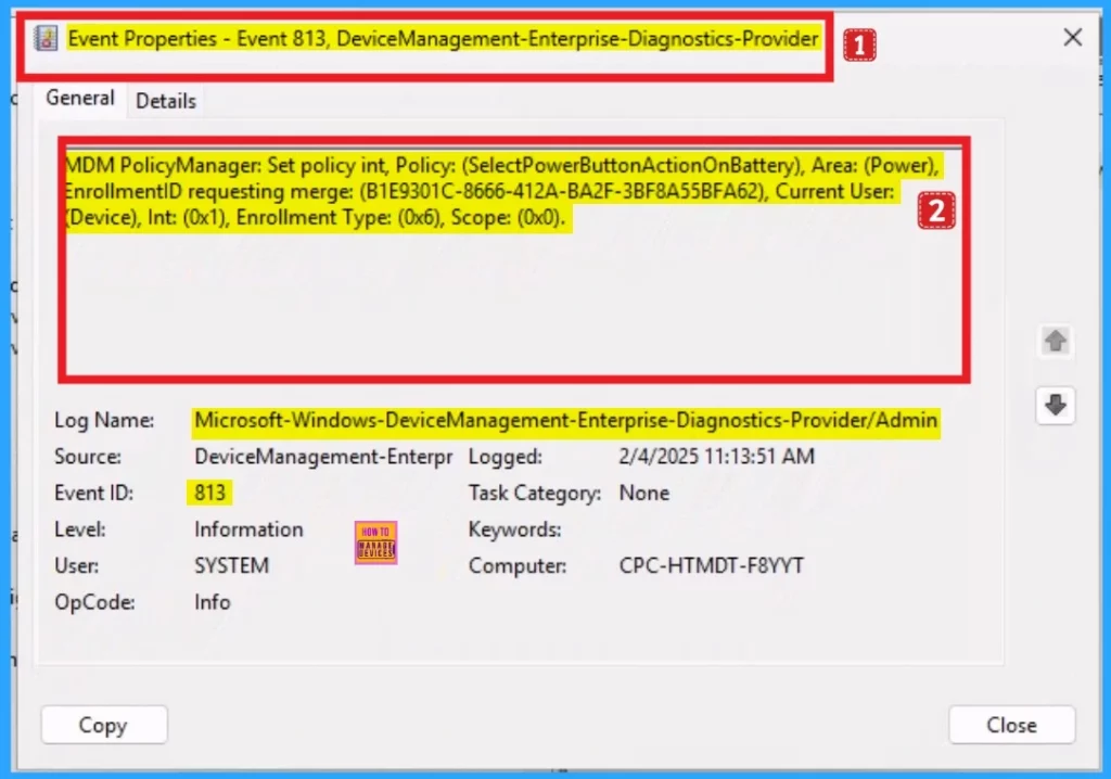 Enable Disable Power Button Action on Battery using Intune Settings Catalog Policy 11 Enable Disable Power Button Action on Battery using Intune Settings Catalog Policy - Fig.10