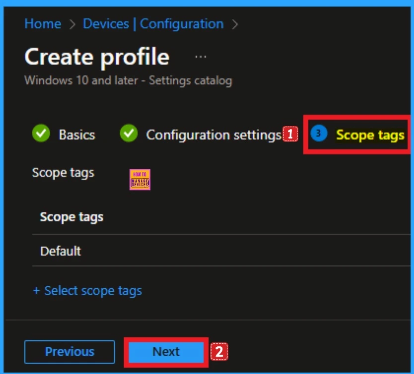 Enable Disable Power Button Action on Battery using Intune Settings Catalog Policy 7 Enable Disable Power Button Action on Battery using Intune Settings Catalog Policy - Fig.6