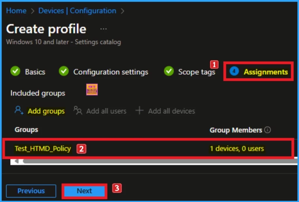 Enable Disable Power Button Action on Battery using Intune Settings Catalog Policy 8 Enable Disable Power Button Action on Battery using Intune Settings Catalog Policy - Fig.7