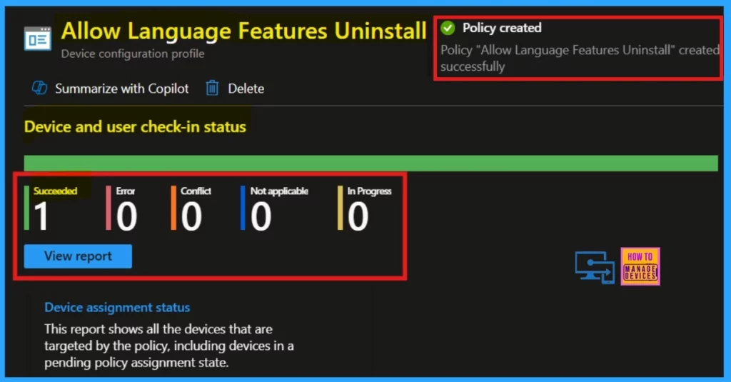 Allow or Block Language Features Uninstall Policy in Text Input using Intune 9 Allow or Block Language Features Uninstall Policy in Text Input using Intune - Fig.8