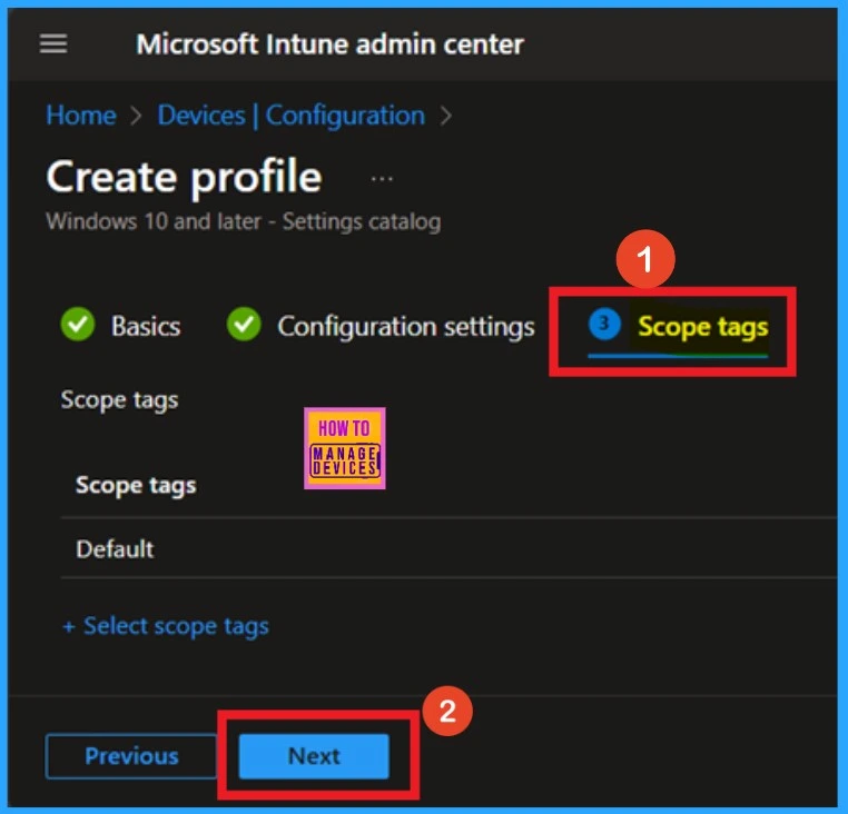 Enable Disable Print PDF as Image Default using Intune Security Policy 7 Enable Disable Print PDF as Image Default using Intune Security Policy - Fig.6