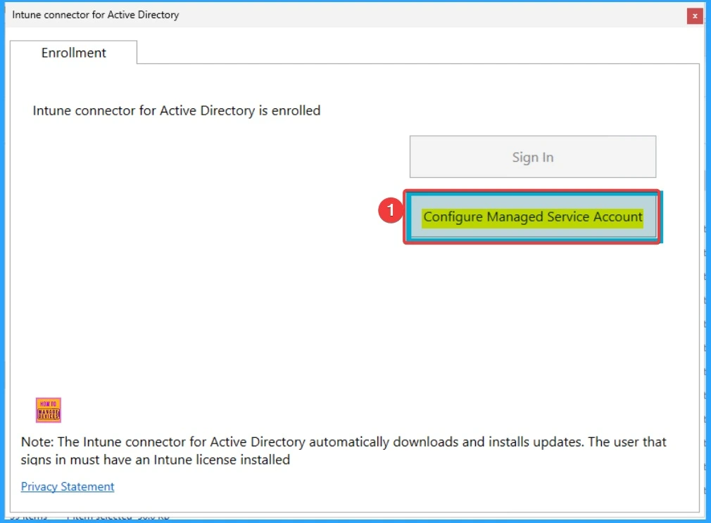 How to Use Microsoft Intune Connector with Multiple Domains Security Update Insights 5 How to Use Microsoft Intune Connector with Multiple Domains Security Update Insights - Fig.5 - Creds to MS