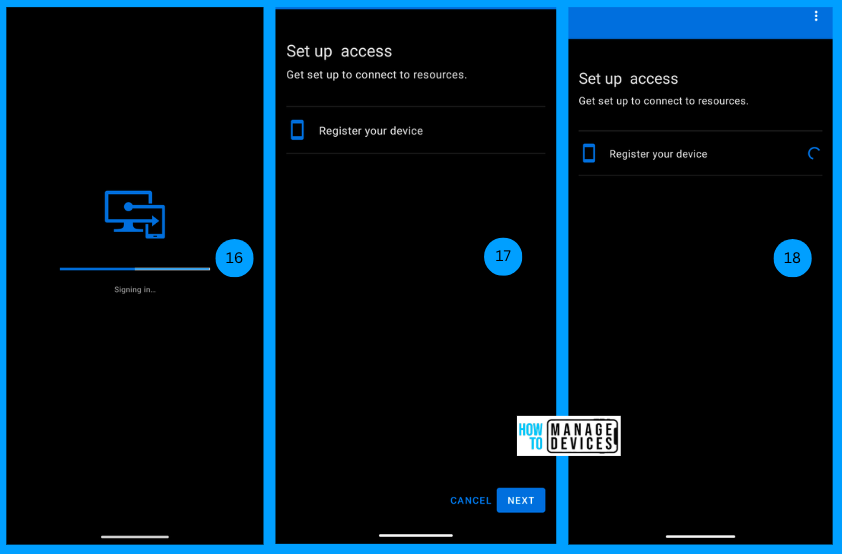 Enrollment of Android Corporate Devices Using Staging Method Intune Fig: 10