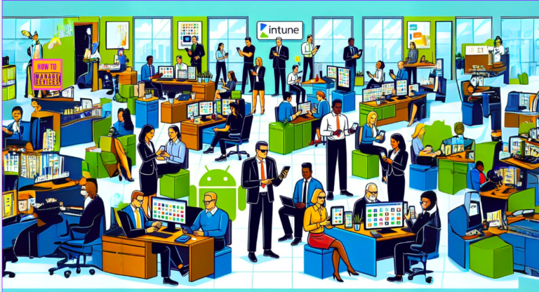 Enrollment of Android Corporate Devices Using Staging Method Intune Feature image