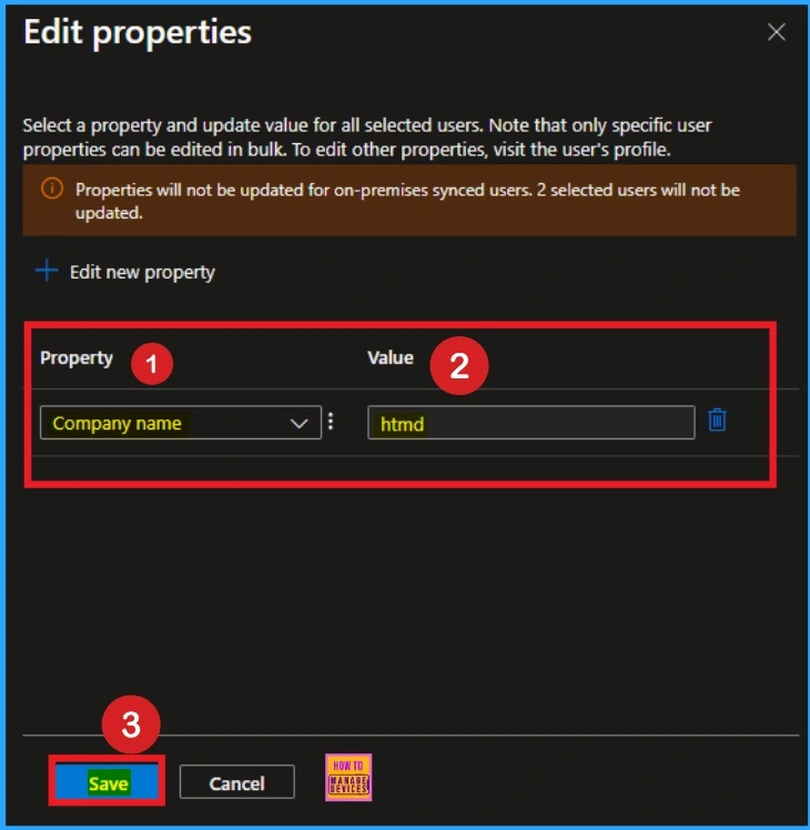 Entra ID Select Multiple Users and Bulk Update User Properties - Fig.4