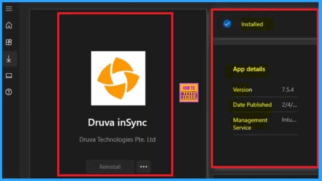 How to Install Druva InSync App using Intune Enterprise App Catalog - Fig.12
