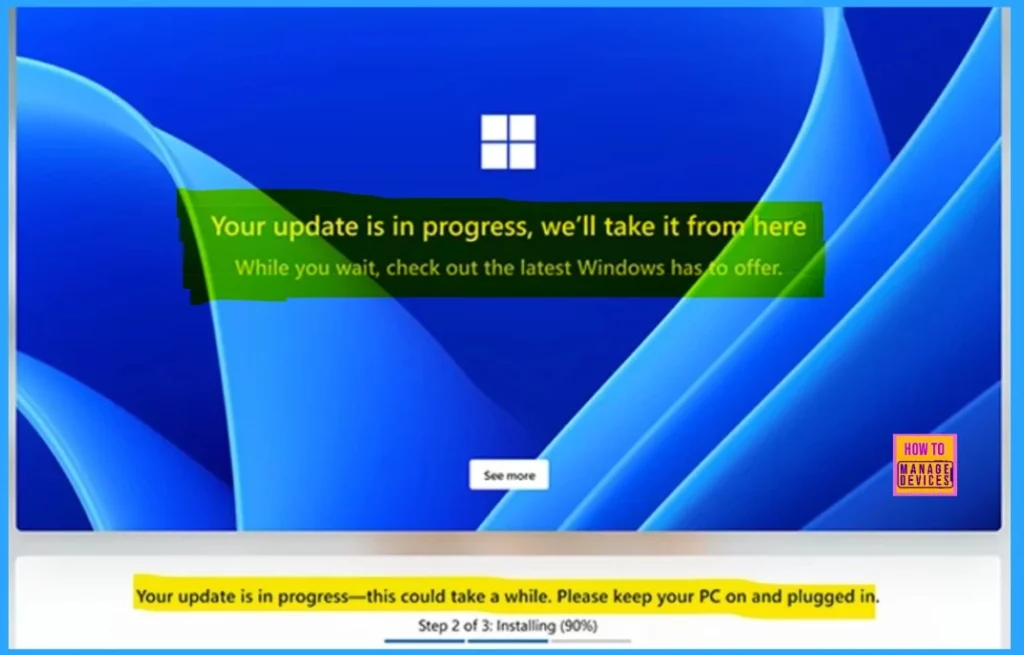 New Windows 11 Policy to Manage Quality Updates During OOBE in 2025 - Fig.2 - Creds to MS