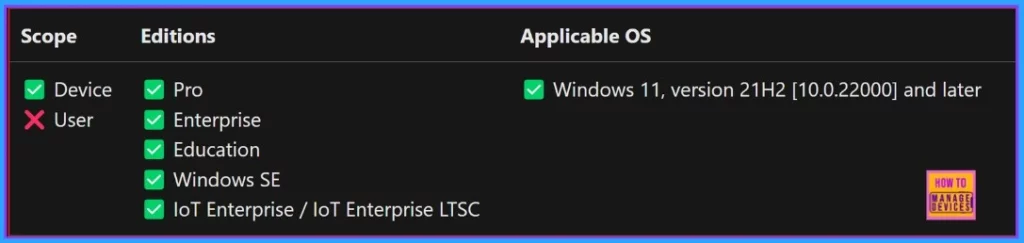 Enable or Disable TLS13 for EAP Client Authentication using Intune Settings Catalog Policy - Fig.1