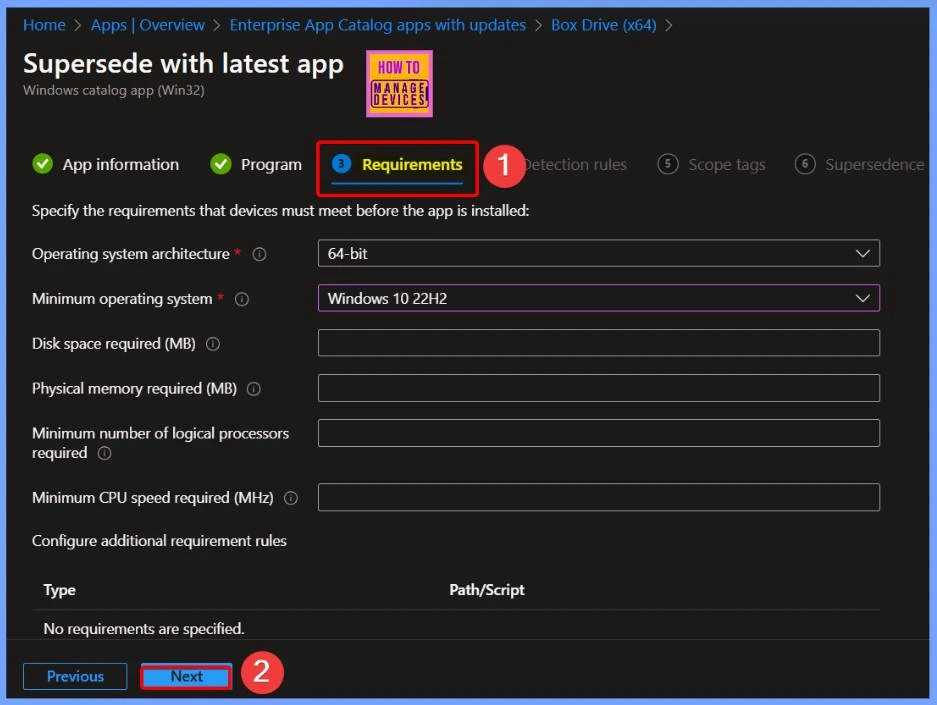 Best Method to Update Box4Drive using Intune Enterprise App Catalog App - Fig.7