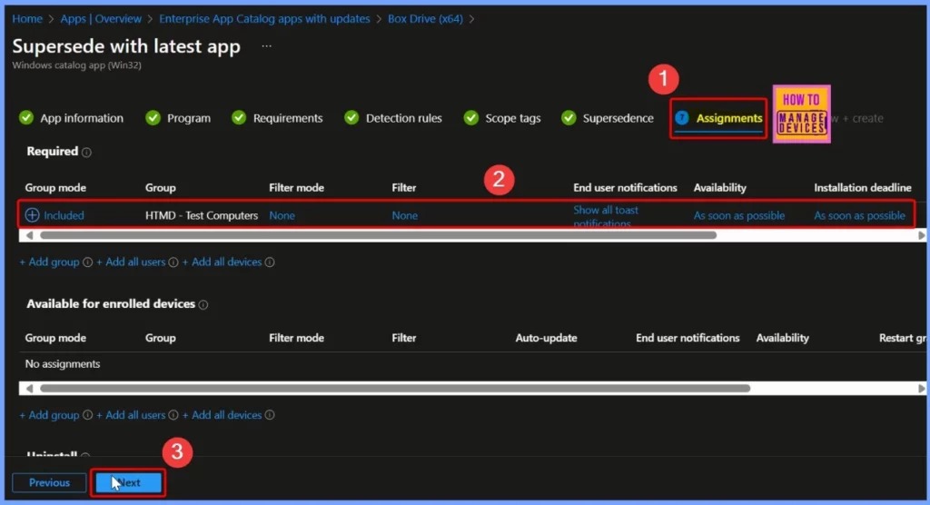 Best Method to Update Box4Drive using Intune Enterprise App Catalog App - Fig.11