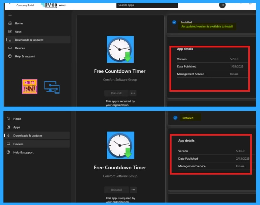 Best way to Update Free Countdown Timer App using Intune Supersede App - Fig.13