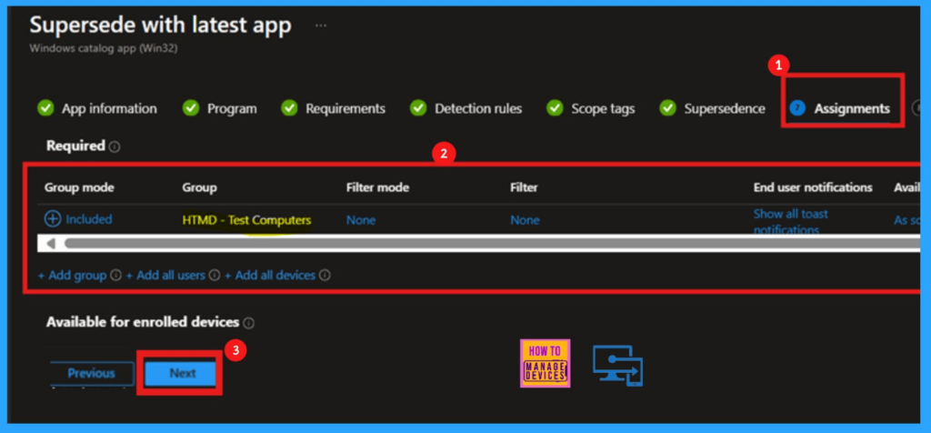 Best way to Update Free Countdown Timer App using Intune Supersede App - Fig.10