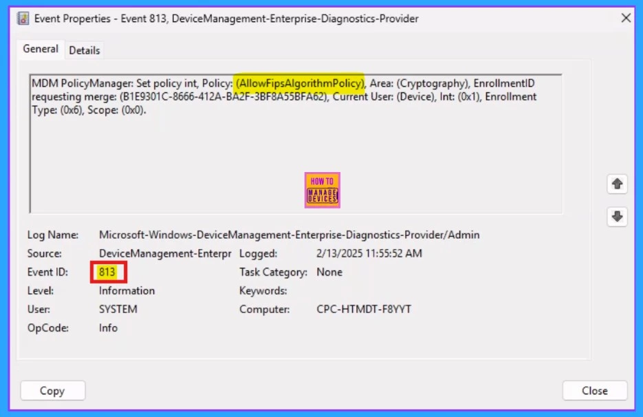 Allows or Disallows the FIPS Algorithm Policy using Intune Setting Catalog - Fig.15