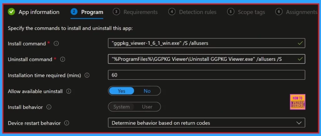 How to Deploy Garden Gnome Package Viewer app in Intune Enterprise App Catalog App - Fig.5