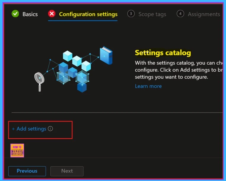 Enable or Disable TLS13 for EAP Client Authentication using Intune Settings Catalog Policy - Fig.5