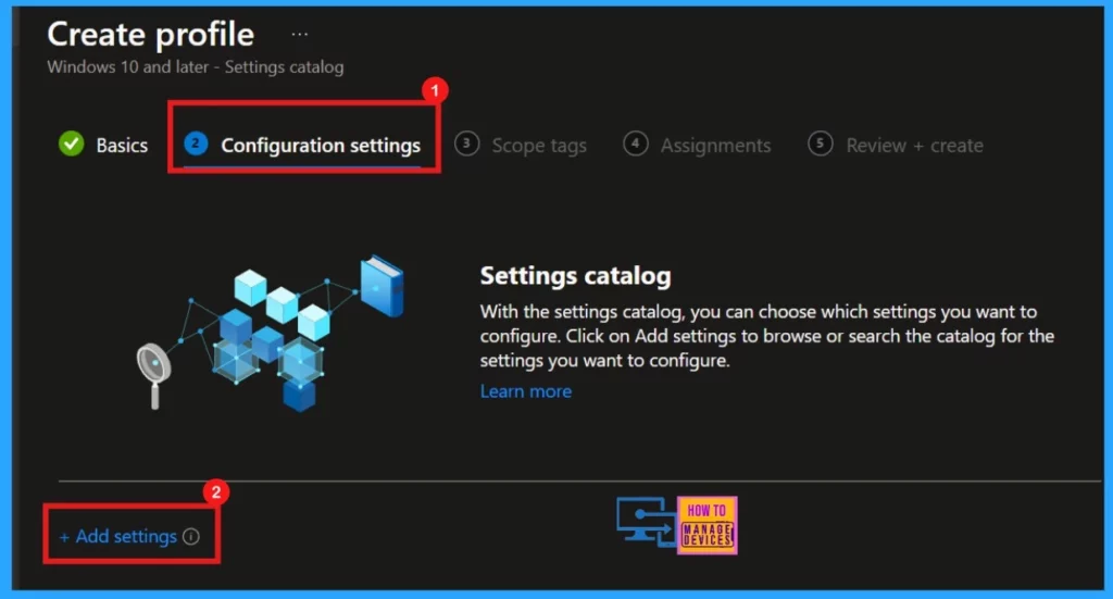 Enable or Disable Unattended Sleep Timeout on Battery using Intune Policy - Fig.3