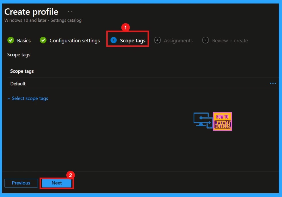 Enable or Disable Unattended Sleep Timeout on Battery using Intune Policy - Fig.7