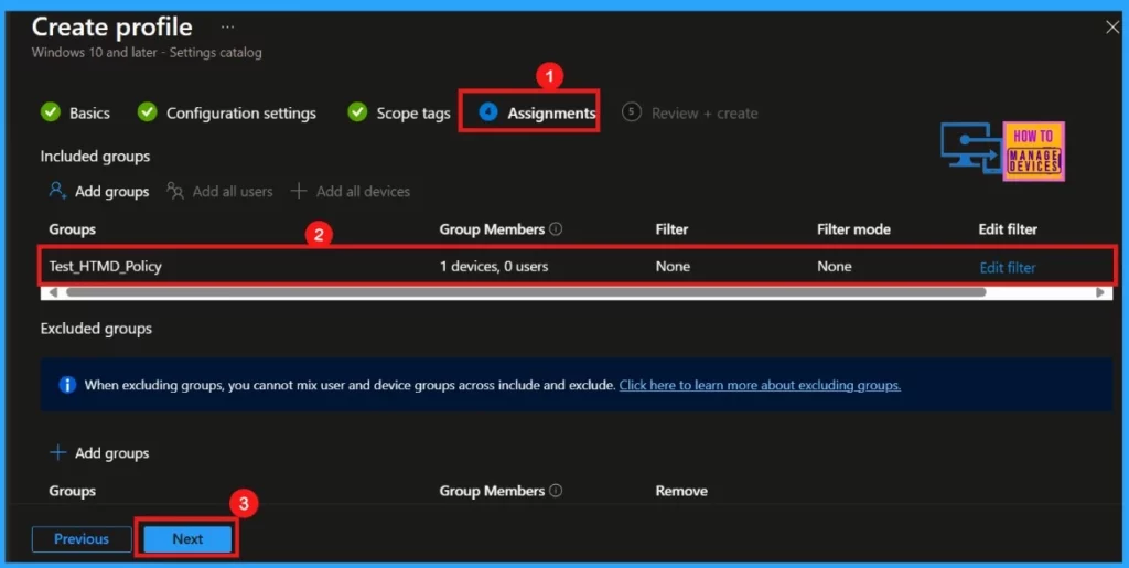 Enable or Disable Unattended Sleep Timeout on Battery using Intune Policy - Fig.8