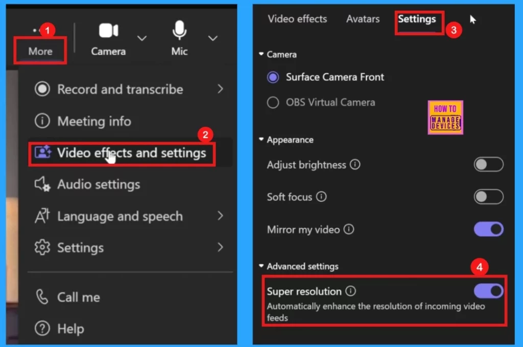 Microsoft Teams Introduces Super Resolution AI-Enhanced Video Quality - Fig.2