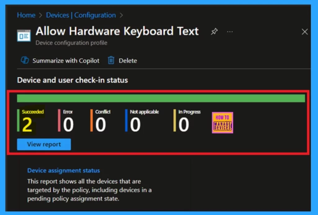 Allow or Block Hardware Keyboard Text Suggestions in Text Input using Intune Policy - Fig.11