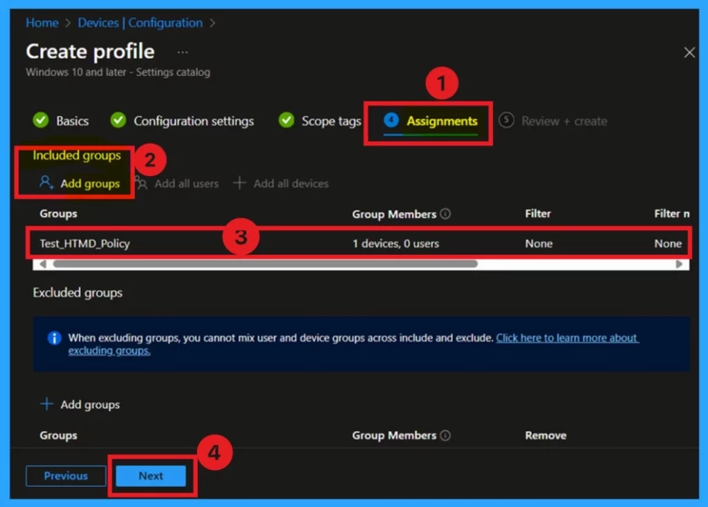 Allow or Block Hardware Keyboard Text Suggestions in Text Input using Intune Policy- Fig.9