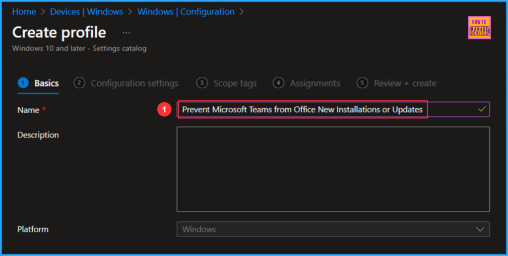 Best Method to Prevent Microsoft Teams from Office New Installations or Updates using Intune. Fig. 4