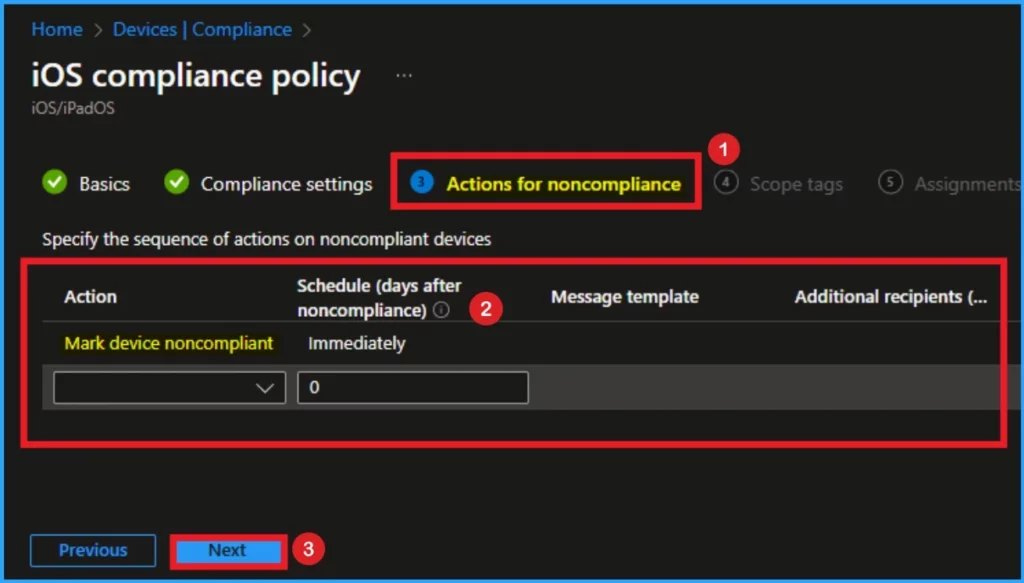 How to Block DeepSeek AI Assistant on iOS or iPadOS using Intune Compliance Policy - Fig.6