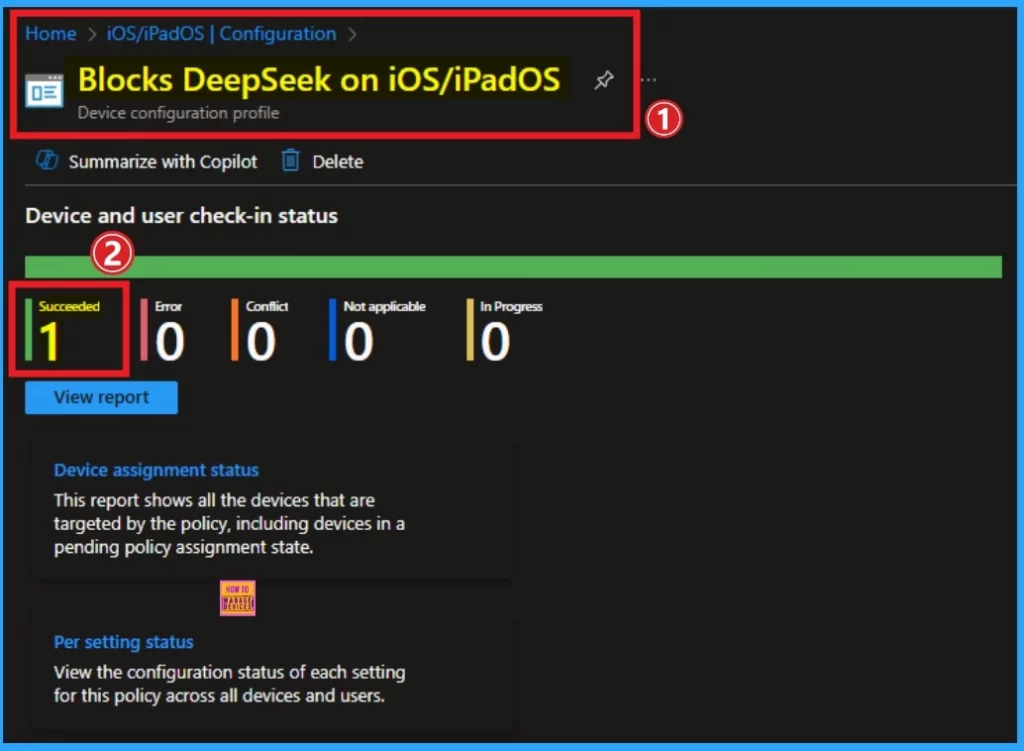 Block DeepSeek on iOS or iPadOS using Intune Blocked App Bundle IDs Policy - Fig.12