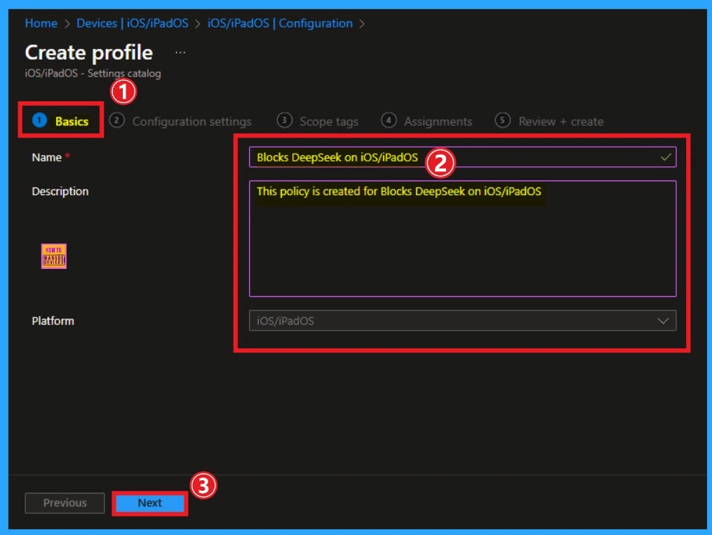 Block DeepSeek on iOS or iPadOS using Intune Blocked App Bundle IDs Policy - Fig.4