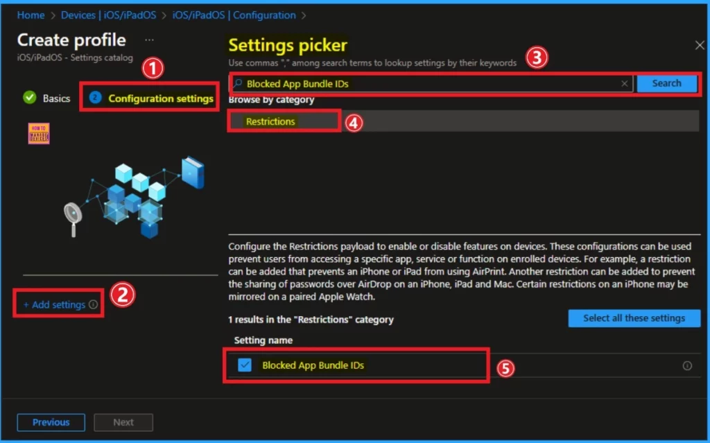 Block DeepSeek on iOS or iPadOS using Intune Blocked App Bundle IDs Policy - Fig.5