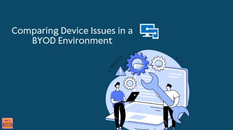 Troubleshoot and Compare Devices with Intune Copilot Prompt 16 Comparing Device Issues in a BYOD Environment in Intune with Copilot