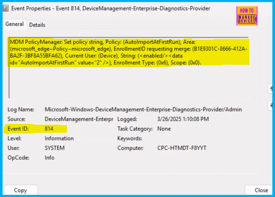 How to Configure Auto Import At First Run Policy in Edge Browser using M365 Admin Center - Fig.13
