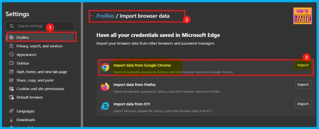 How to Configure Auto Import At First Run Policy in Edge Browser using M365 Admin Center - Fig.14
