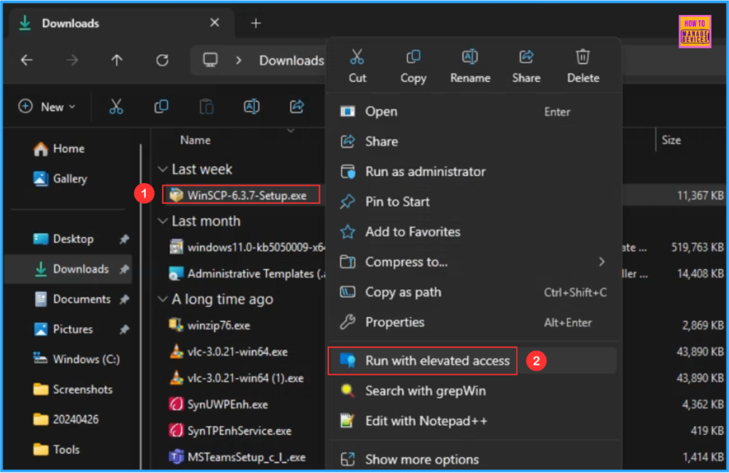 Copilot with Endpoint Privilege Manager to Identify Potential Elevation Risks using Intune. Fig. 2