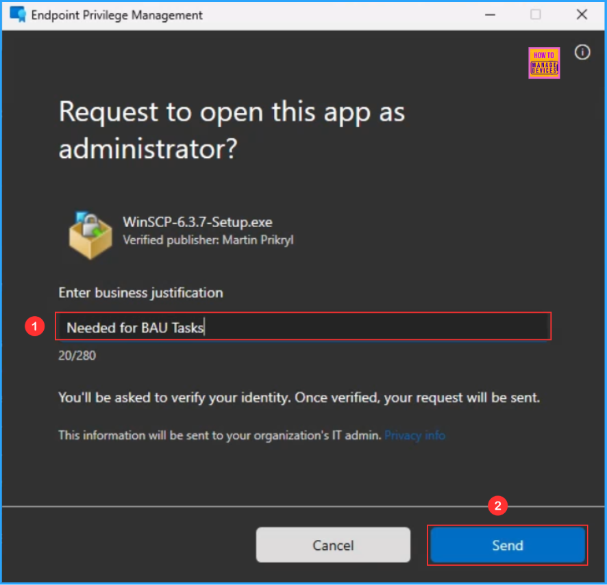 Copilot with Endpoint Privilege Manager to Identify Potential Elevation Risks using Intune. Fig. 3
