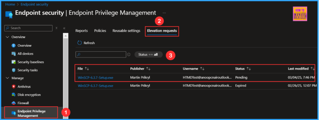 Copilot with Endpoint Privilege Manager to Identify Potential Elevation Risks using Intune. Fig. 5