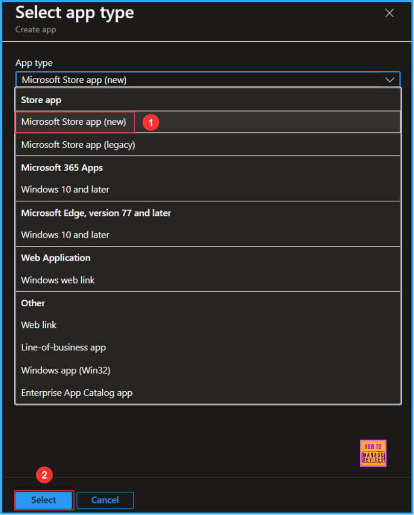 Easy Method to Install Speech Pack using Microsoft Intune. Fig. 3