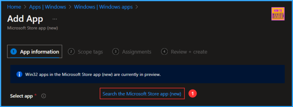 Easy Method to Install Speech Pack using Microsoft Intune. Fig. 4